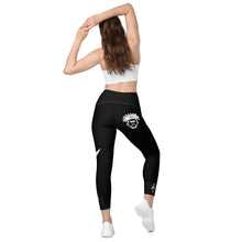 Load image into Gallery viewer, Onsite Black &amp; White Legend Legacy Leggings with pockets
