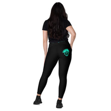 Load image into Gallery viewer, Legend Legacy Sea Green Leggings with pockets

