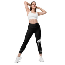 Load image into Gallery viewer, Onsite Black &amp; White Legend Legacy Leggings with pockets
