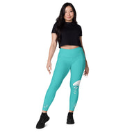 Onsite Legend Legacy Sea Green Leggings with pockets