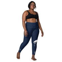 Load image into Gallery viewer, Navy Onsite Legend Legacy Leggings with pockets
