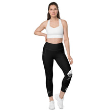 Load image into Gallery viewer, Onsite Black &amp; White Legend Legacy Leggings with pockets
