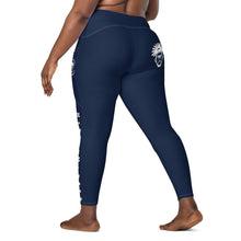 Load image into Gallery viewer, Navy Blue Leggings with pockets
