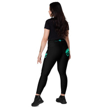 Load image into Gallery viewer, Legend Legacy Sea Green Leggings with pockets
