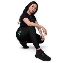 Load image into Gallery viewer, Legend Legacy Sea Green Leggings with pockets
