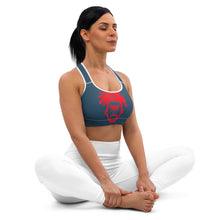 Load image into Gallery viewer, Legend Legacy Arapawa &amp; Red Sports bra
