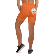 Load image into Gallery viewer, Legend Legacy Orange Yoga Shorts
