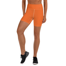 Load image into Gallery viewer, Legend Legacy Orange Yoga Shorts
