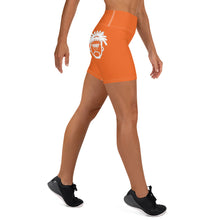 Load image into Gallery viewer, Legend Legacy Orange Yoga Shorts
